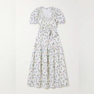 NWOT The GREAT. Short Sleeve Moonstone Dress. Size Small.